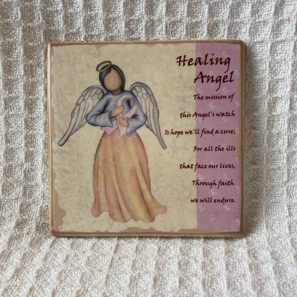 About Face Designs Healing Angel Tile 2009 - Picture 1 of 4